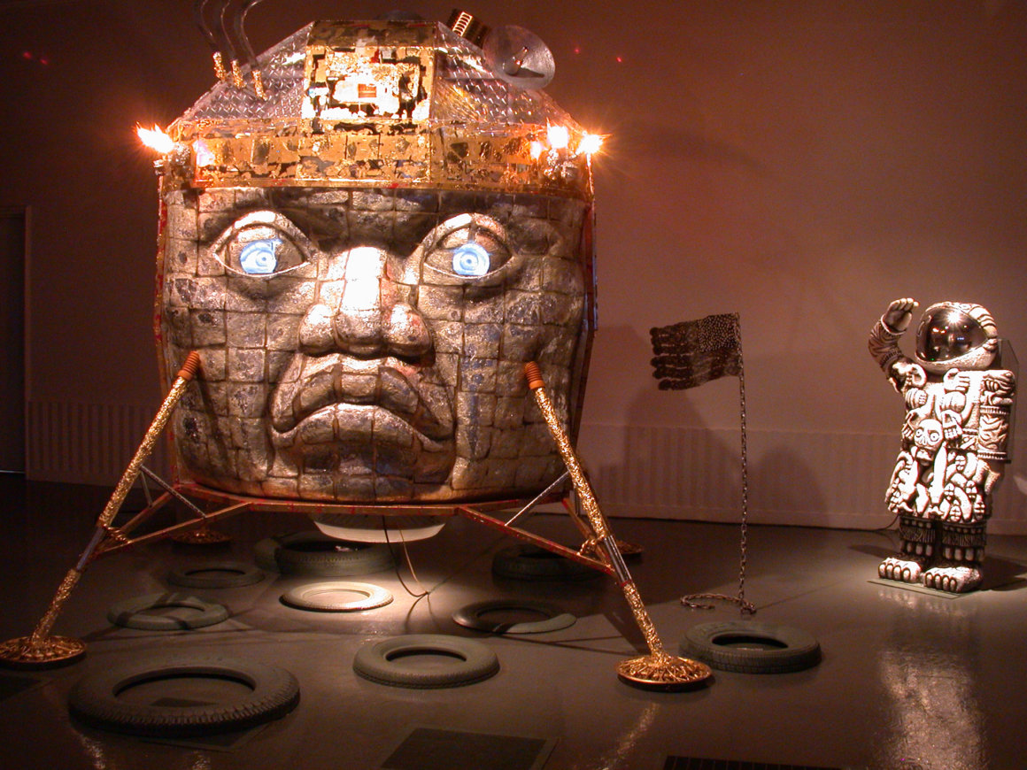 "Colonial Atmosphere" 2002 De La Torre Brothers opening at ICA San Diego museums