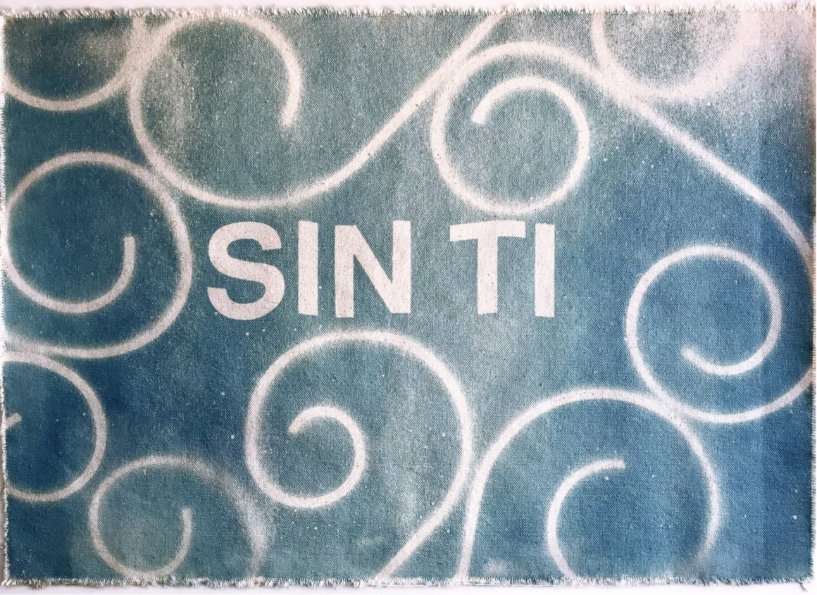 Sin Ti Cyanotype